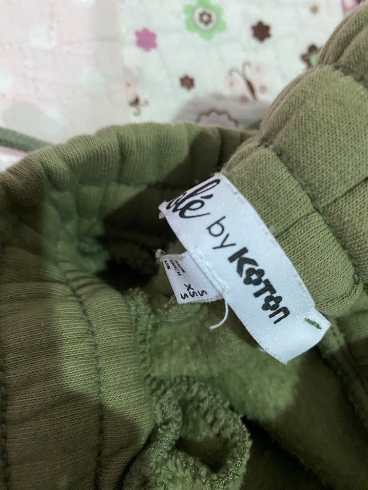 Haki Rahat Kesim Kadın Eşofman Altı - Görsel 2