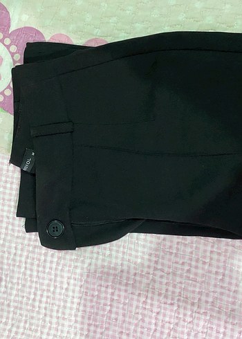 Siyah Kumaş Pantolon - Görsel 2