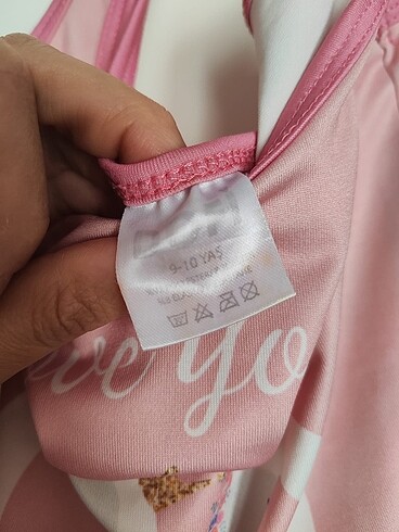 8 Yaş Beden çeşitli Renk Kız çocuk mayo bikini