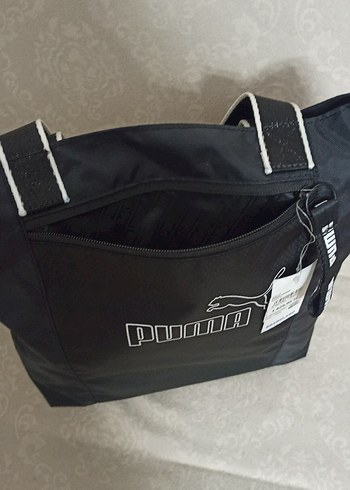 Beden siyah Renk Siyah Puma Spor Çantası