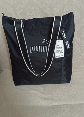 Siyah Puma Spor Çantası