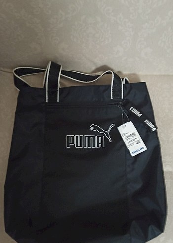 Beden Siyah Puma Spor Çantası