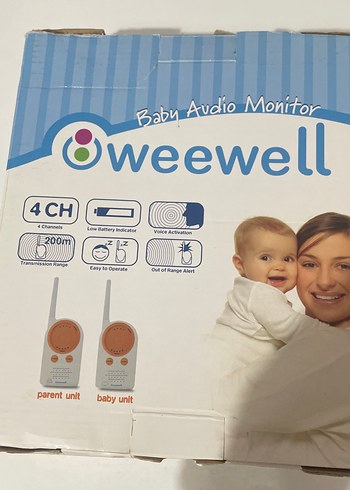 Weewell 4 Kanal Bebek Telsizi