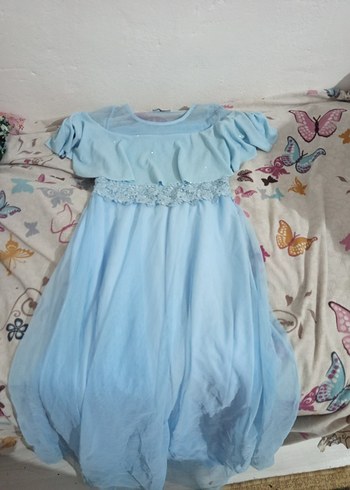 Mavi Bohem , Kısa Kollu, Salaş geçe elbisesi - Görsel 2