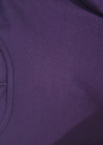 Mor Uzun Kollu Hamile Tunik - Görsel 2