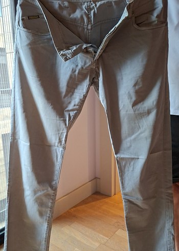 Armani Jeans Bej Slim Fit Pantolon