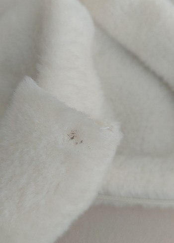 Beden Beyaz Peluş Mini Çanta