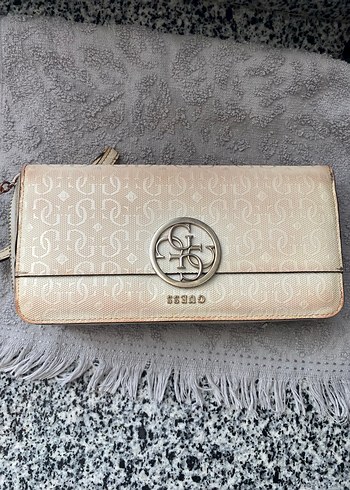 Beyaz Deri Kapaklı Kadın Cüzdan - Görsel 2