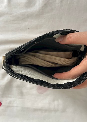 Krem Zebra Desenli Kadın Çanta - Görsel 2