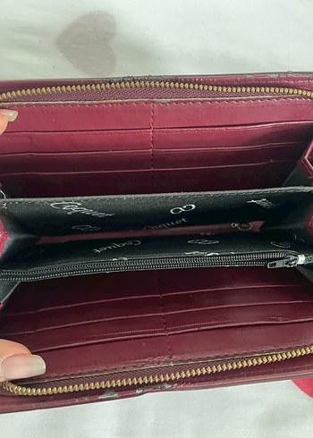 Klasik Bordo Rugan Kadın Cüzdan - Görsel 2