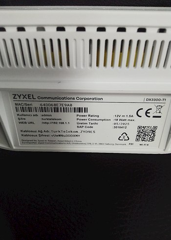 ZYXEL Wİ-Fİ 6 DUALBAND VDSL2 MODEM - Görsel 6