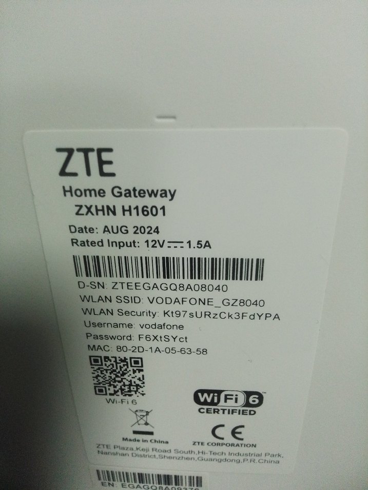 Zte wifi 6 dualband VDSL2 modem - Görsel 3