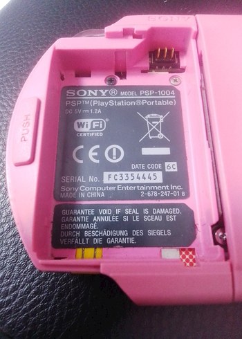 Pembe Sony PSP Taşınabilir Oyun Konsolu - Görsel 8