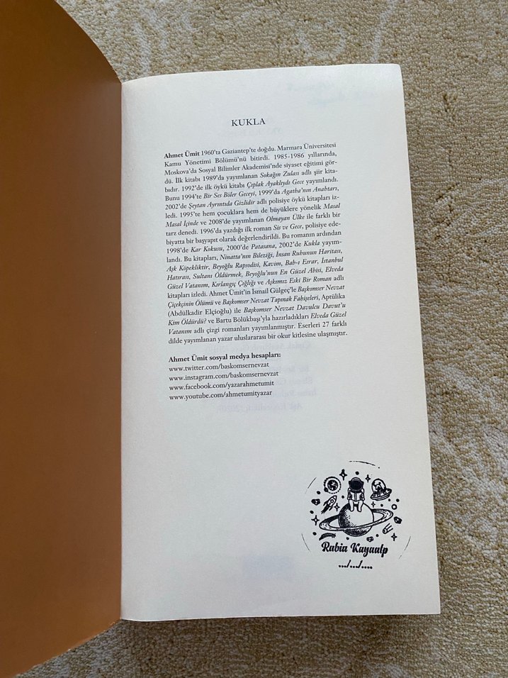 Kukla - Ahmet Ümit - Görsel 2
