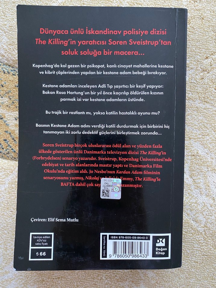 Kestane Adam - Soren Sveistrup - Görsel 3