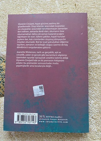 Vişnenin Cinsiyeti - Jeanette Winterson - Görsel 3