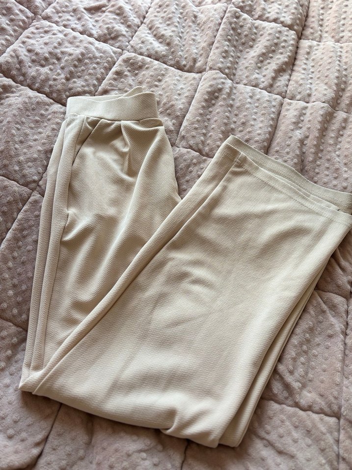 Bej Midi Kadın Ofis Pantolonu - Görsel 2