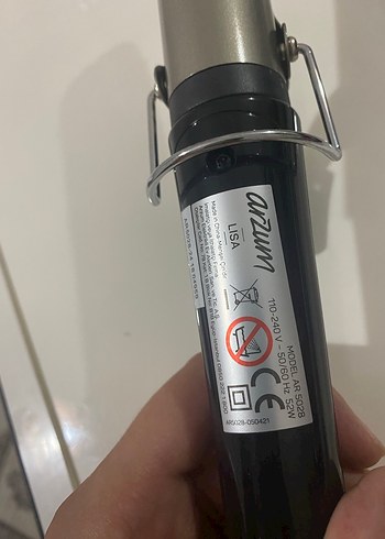 Beden Renk Arzum Siyah Saç Maşası 32 mm