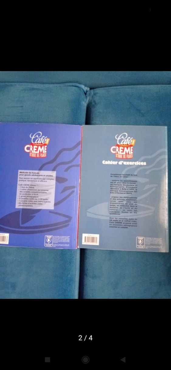 Café Crème 1 Yöntemi ve Egzersiz Kitabı - Görsel 2