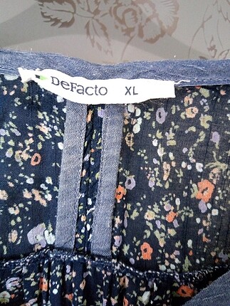 Defacto Bluz genişlik 114 boy 65 cm yarasa kollu takma kol değil 