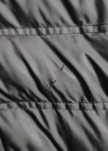 Siyah Fermuarlı Kadın Kışlık Mont - Görsel 3