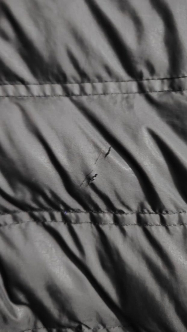 Siyah Fermuarlı Kadın Kışlık Mont - Görsel 3