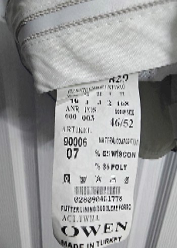 Erkek Mavi Düğmeli Klasik Yelek - Görsel 3