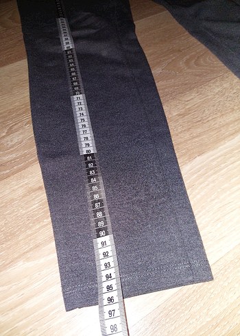 Gri kadin tayt Pantolon - Görsel 4