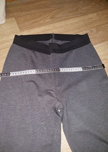 Gri kadin tayt Pantolon - Görsel 3
