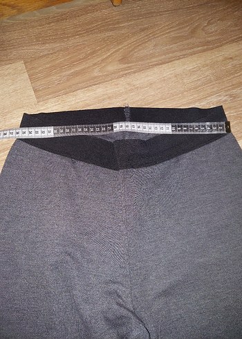 Gri kadin tayt Pantolon - Görsel 2