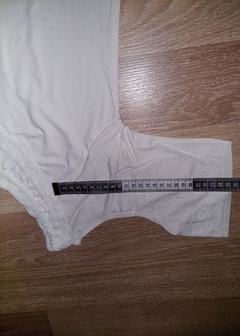 beyaz işlemeli kadın bluz - Görsel 3