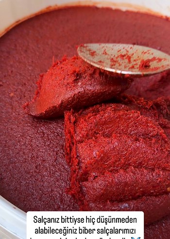 Parlak Kırmızı Biber Salçası - Görsel 2