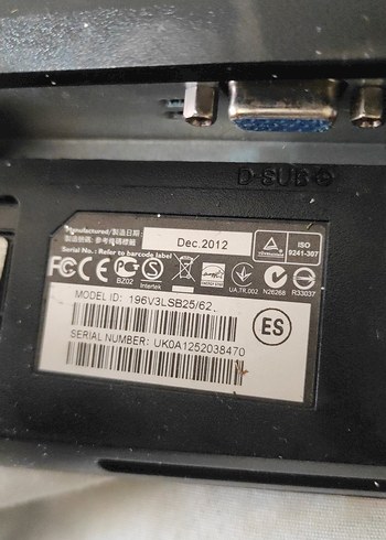 Philips Siyah Monitör - Görsel 2