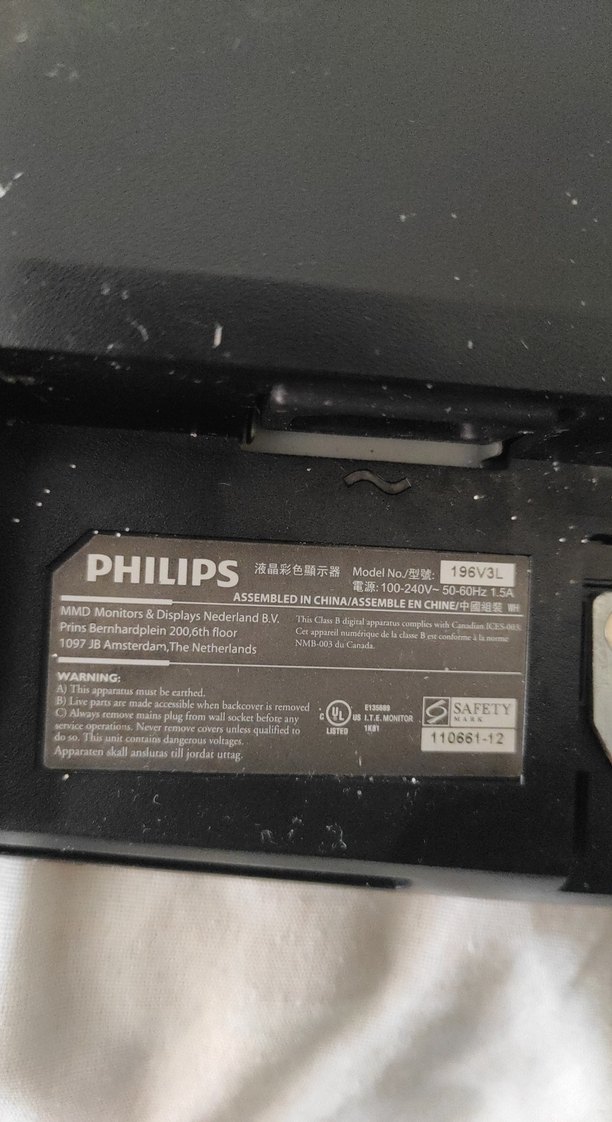 Philips Siyah Monitör - Görsel 3