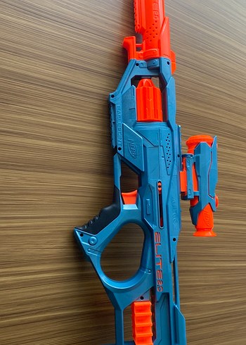 Renkli Mavi Oyuncak Tüfek Nerf