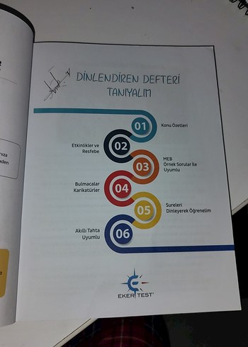 Beden Dinlendiren Defter 6. Sınıf Konu Anlatımlı