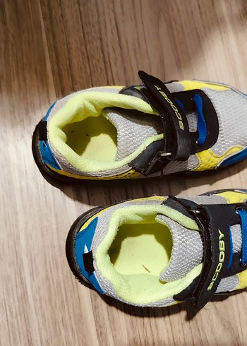 Diğer Sarı Renkli Çocuk Spor Ayakkabı Velcro
