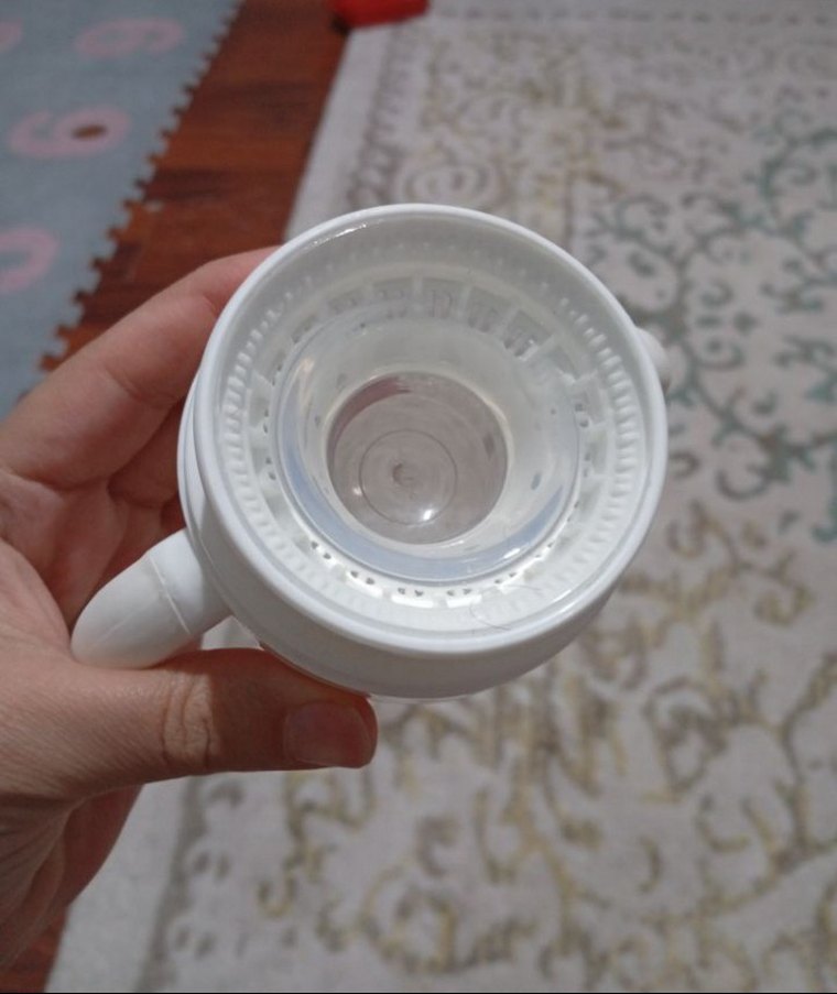 Bebedor tritan kulplu 360° Bebek Biberonu - Görsel 3