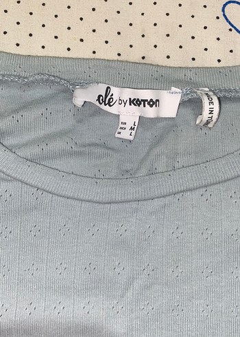 Mavi  Kısa Kollu tişört - Görsel 3