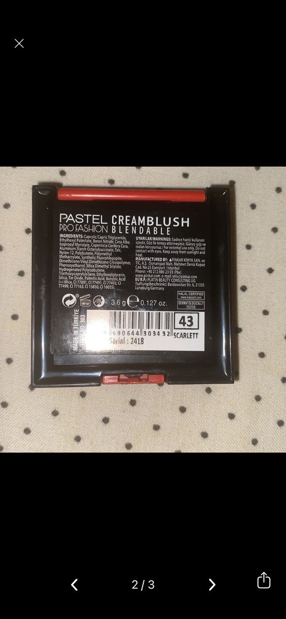 Pastel cream blush - Görsel 2