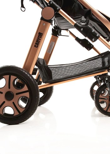 Koyu Kahverengi Bebek Arabası - Görsel 3