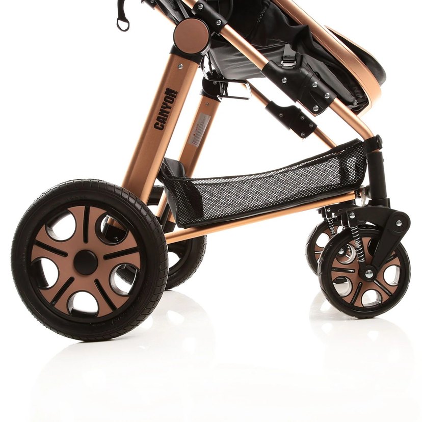 Koyu Kahverengi Bebek Arabası - Görsel 3