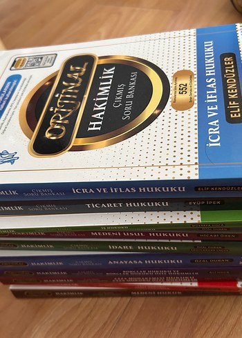 Hakimlik Çıkmış Soru Bankası Seti - Hukuk Kitapları - Görsel 2