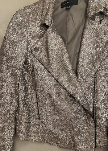 Mango Payetli Ceket - Görsel 5