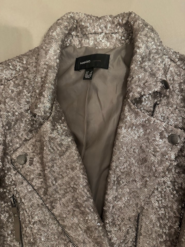 Mango Payetli Ceket - Görsel 3