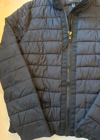 Fermuarlı Siyah Kadın Mango Mont - Görsel 2