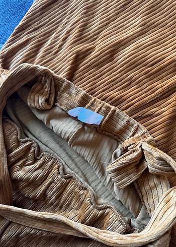 Lyn Mama Kadife Hamile Elbisesi - Görsel 4