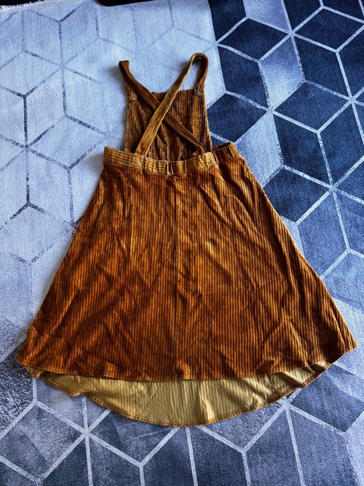 Lyn Mama Kadife Hamile Elbisesi - Görsel 2