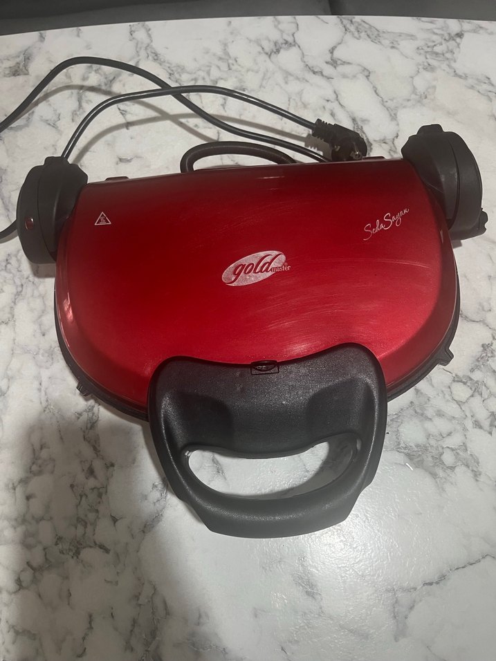 Kırmızı Sal Signa Tost Makinesi - Görsel 4