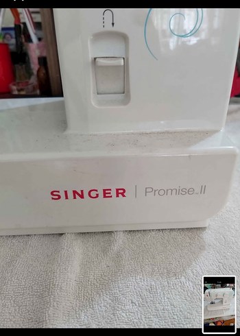 Beden Renk Singer PROMISE Beyaz Dikiş Makinesi pedal ve kablosu yok